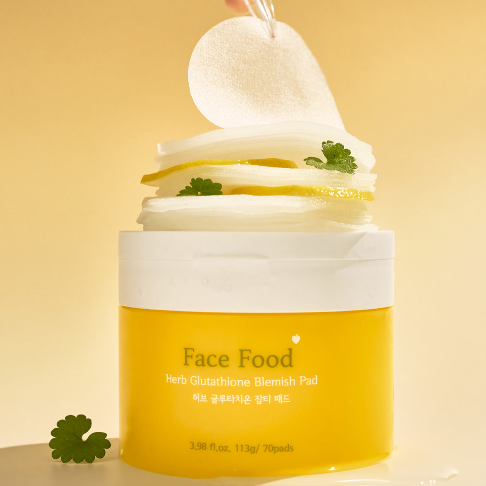piyonna Herb Glutathione Blemish Pad Soin de la peau Lotion tonique Pads tonifiants