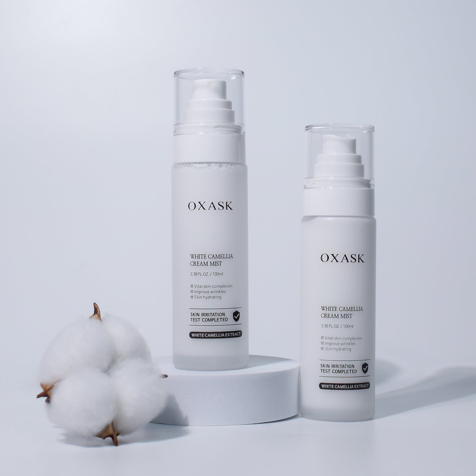 piyonna Ohaseu White Camellia Cream Mist Soins visage Toner Brume