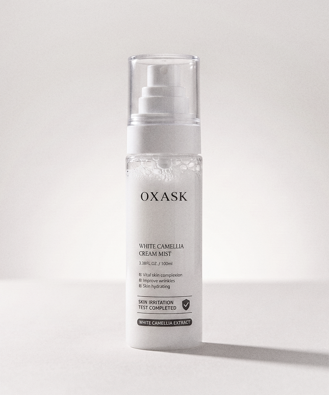 piyonna Ohaseu White Camellia Cream Mist Soins visage Toner Brume