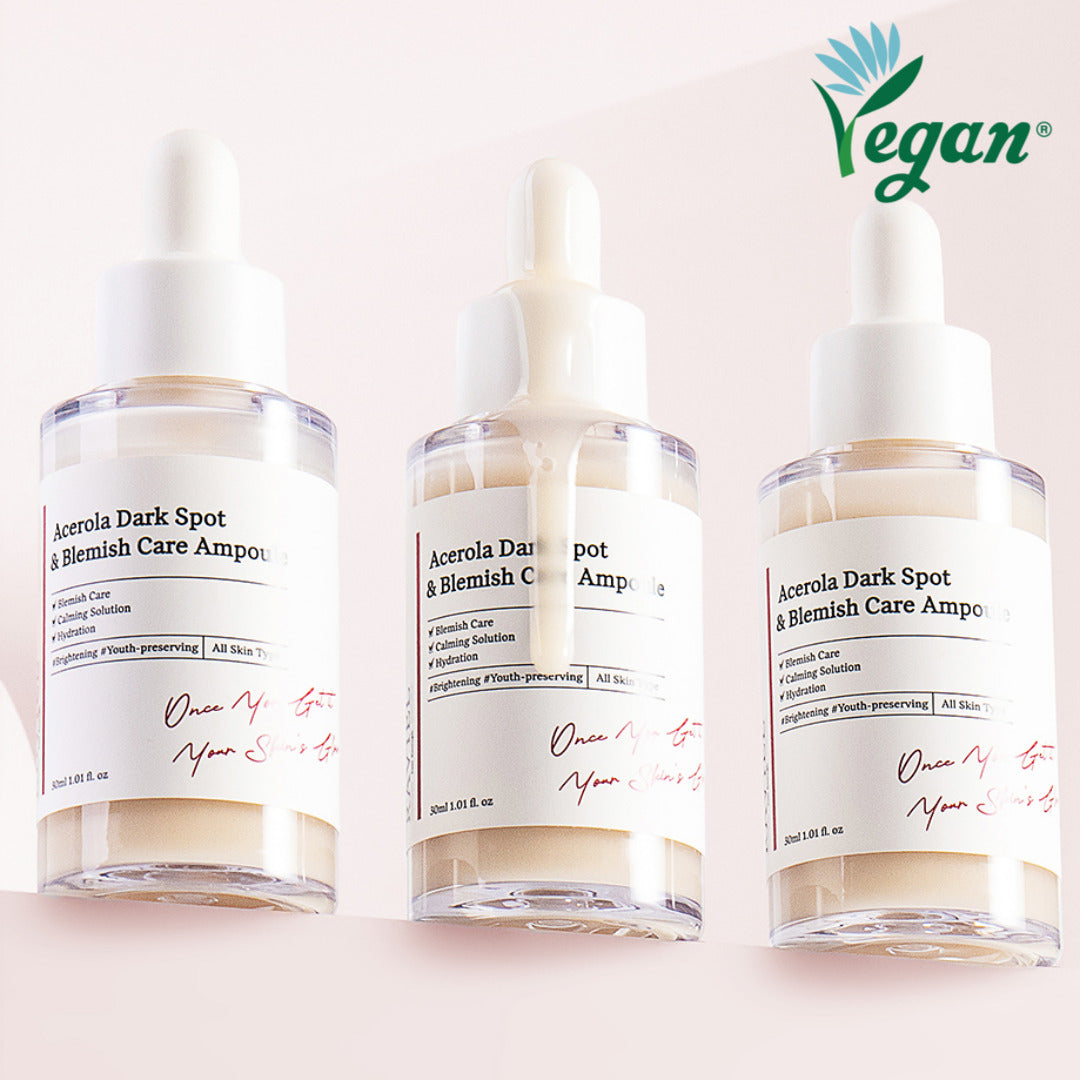 piyonna Jeosoknoha 3-Day Glutathione Acerola Dark Spot Ampoule 30ml Face Care Serum
