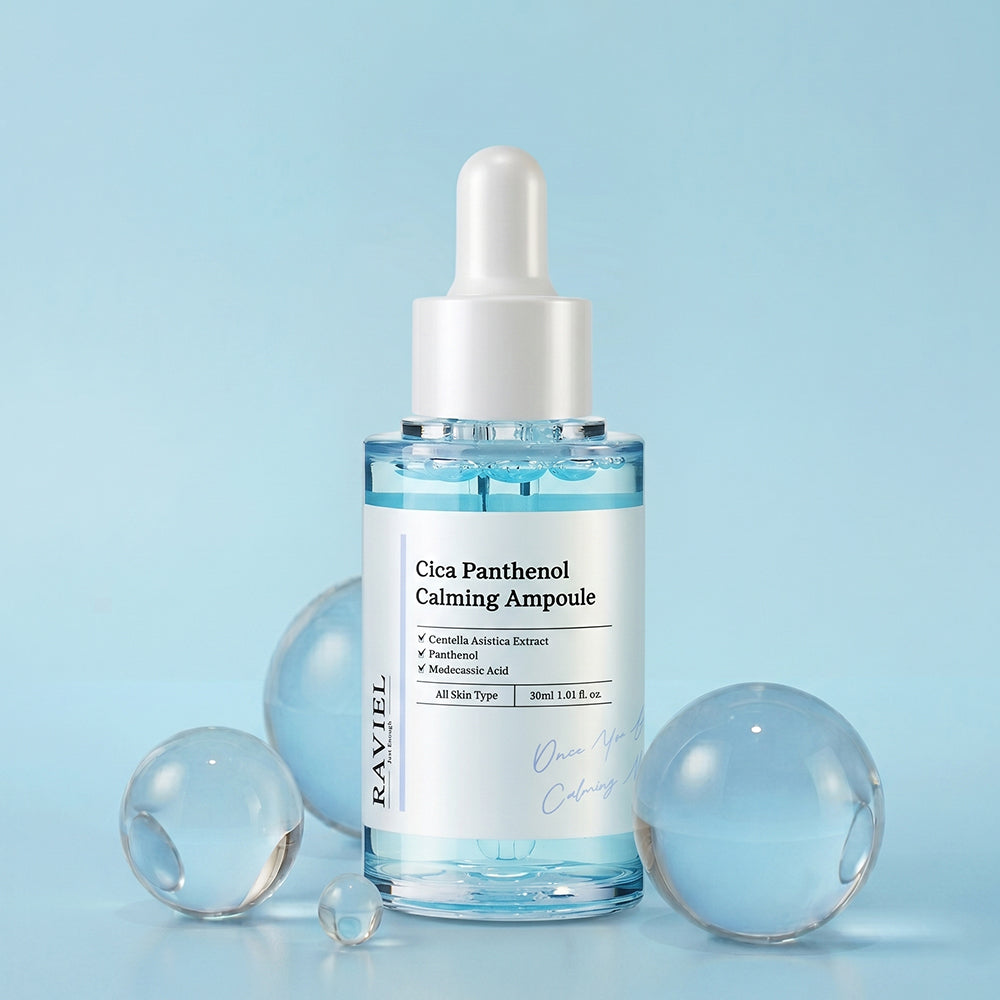 piyonna Cica Panthenol Calming Trouble Soothing Ampoule 30ml Face Care Serum