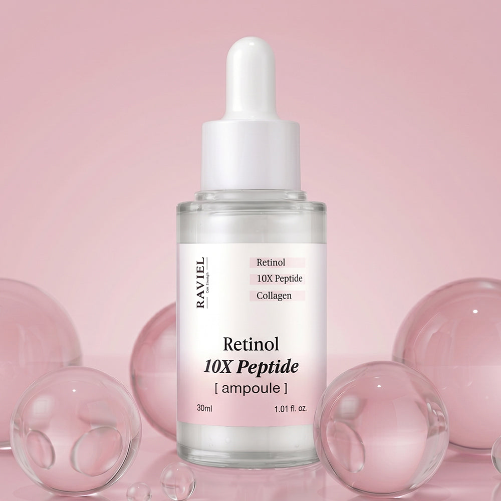 piyonna Skin Booster Kkandalgyal Pore Firming Retinol 10X Peptide Ampoule 30ml Face Care Serum