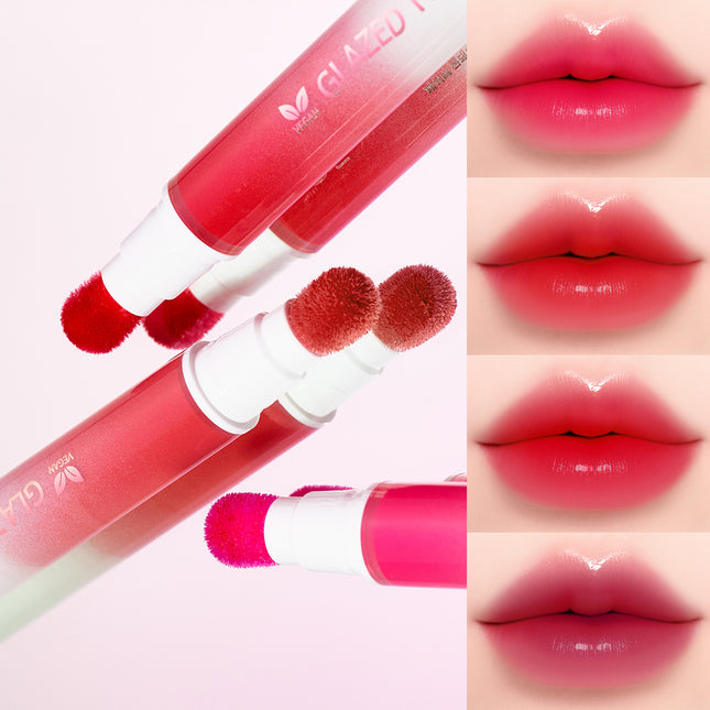 piyonna Fashion Cat Glazed Fit Tint Hydrating Glow 12h Lasting Maquillage Lèvres Encre à lèvres