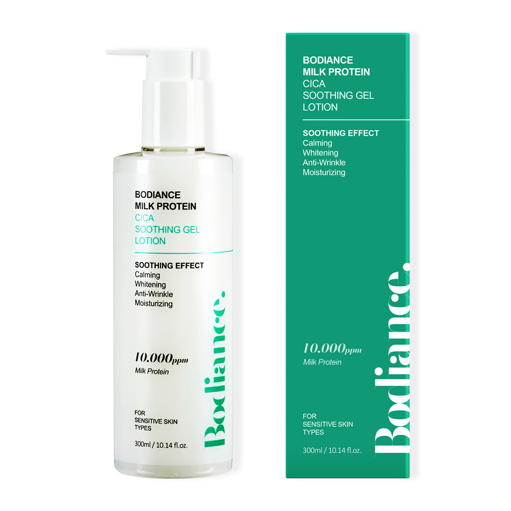 piyonna Bodience Milk Protein Cica Aloe Vera Soothing Gel Body Lotion 300ml Corps & Cheveux Soin du corps Lait & Crème corps