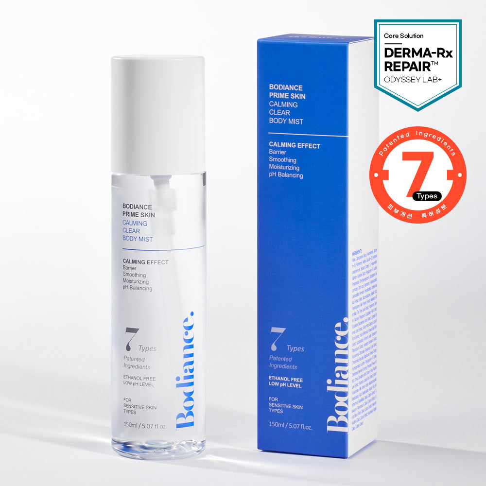 piyonna Bodience Prime Skin Calming Clear Body Mist Spray 150ml Corps & Cheveux Soin du corps Brume corps