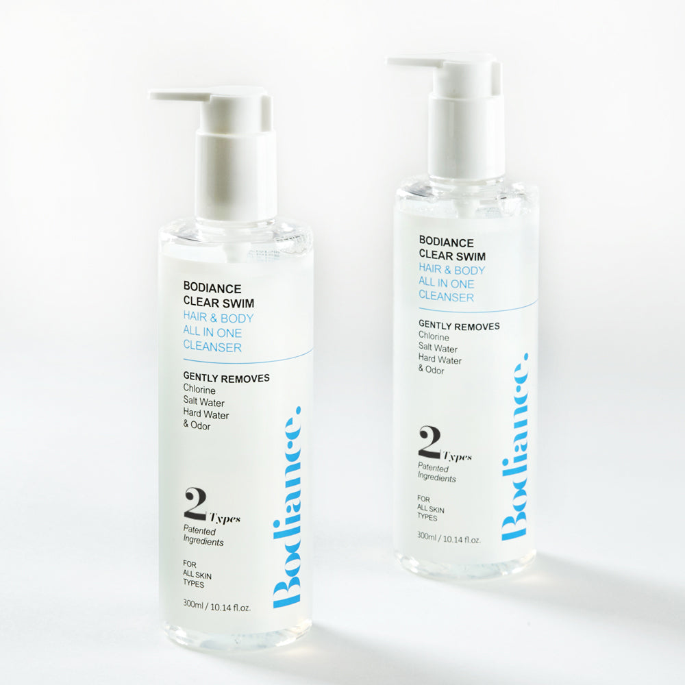 piyonna Bodience Clear Swim Chlorine Removing Swimming Shampoo 300ml Hair Body Care Hair Care Shampoo