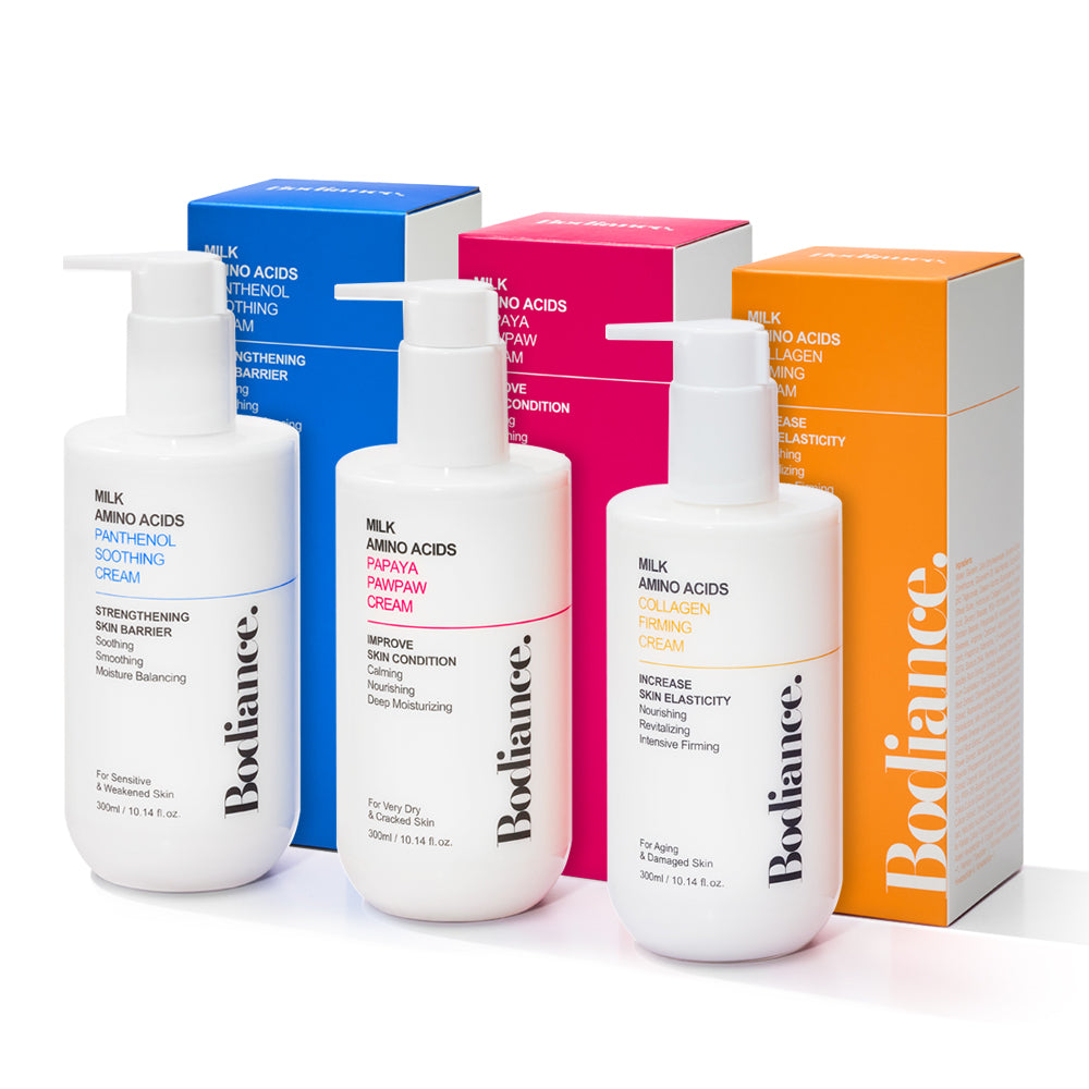 piyonna Bodience Milk Amino Acid Intensive Moisturizing Body Cream 300ml Hair & Body Care Body Care Body Lotion