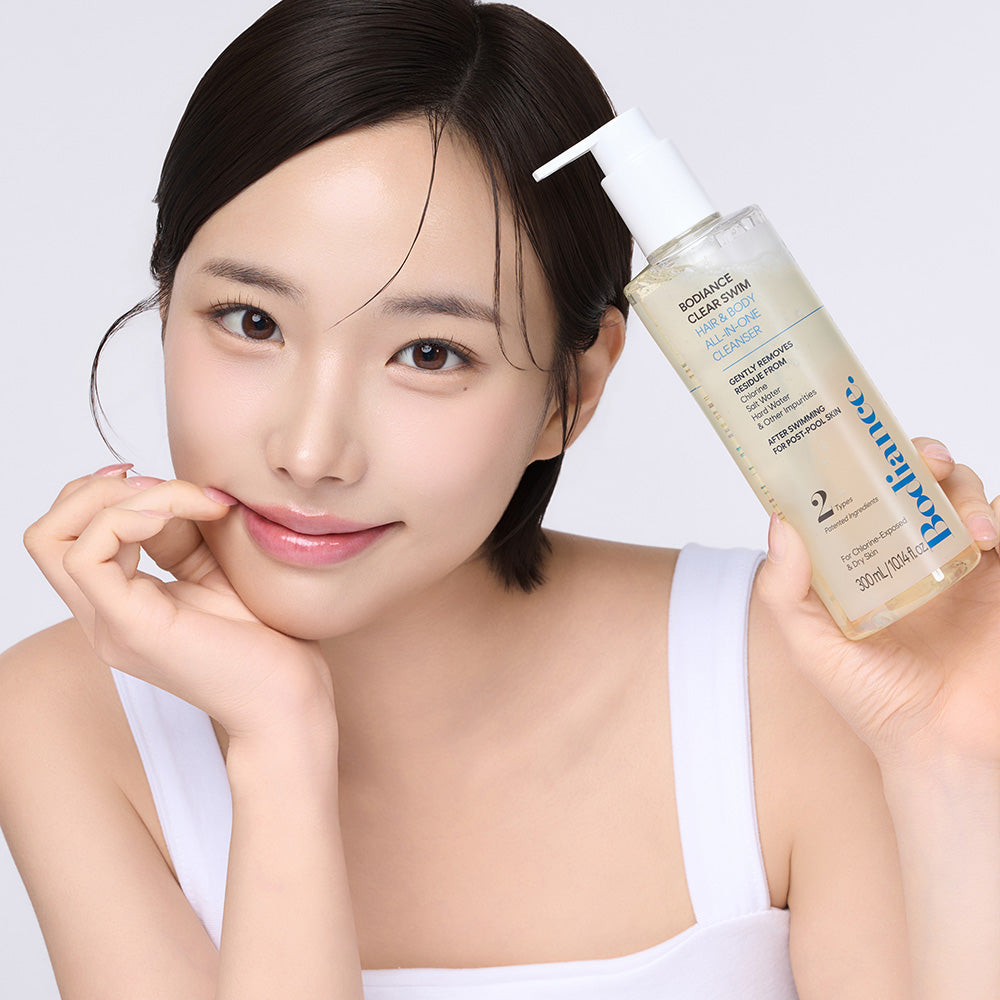 piyonna Bodience Clear Swim Chlorine Removing Swimming Shampoo 300ml Hair & Body Care Hair Care Shampoo