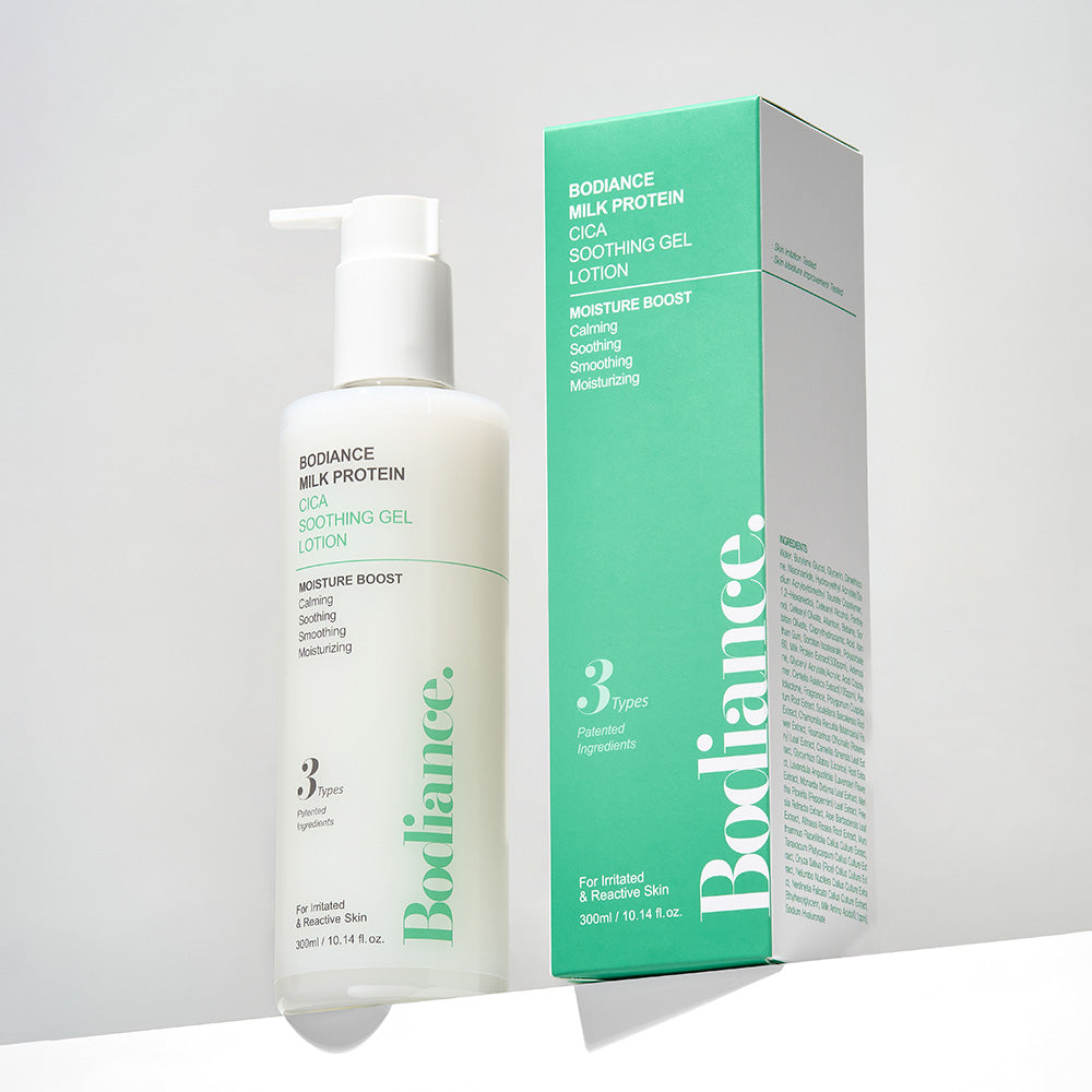 piyonna Bodience Milk Protein Cica Aloe Vera Soothing Gel Body Lotion 300ml Hair & Body Care Body Care Body Lotion