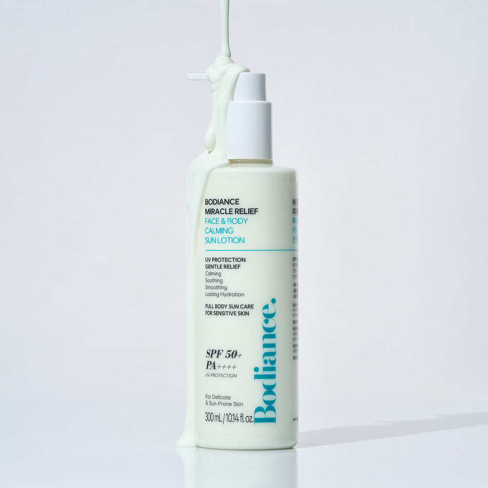 piyonna Bodience No Sting No White Cast Face and Body Sunscreen 300ml Sun Care Sun Lotion