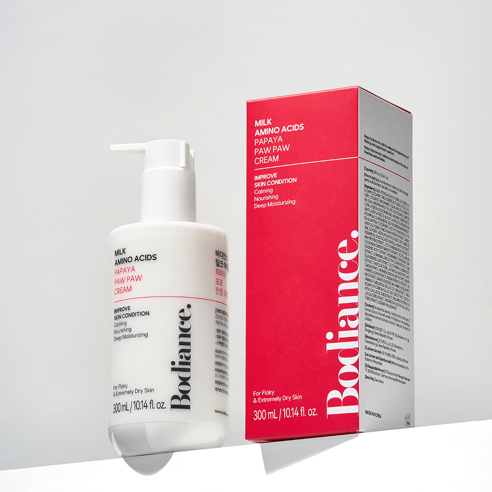 piyonna Bodience Milk Amino Acid Papaya Popo Body Cream 300ml Hair & Body Care Body Care Body Lotion
