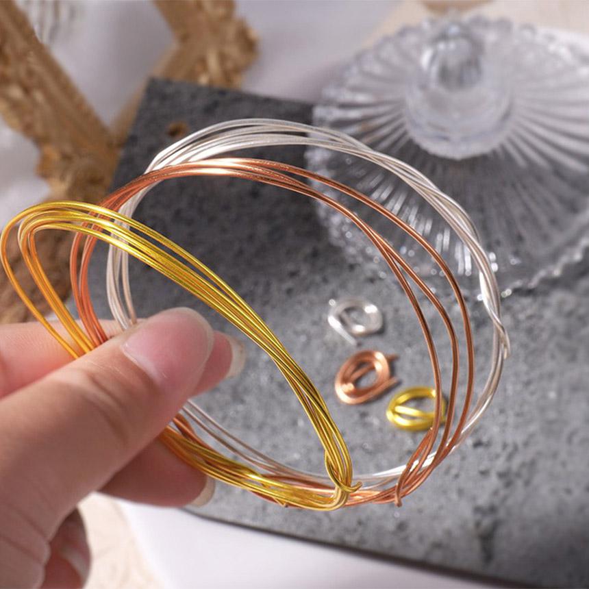 piyonna Flexible Nail Wire 1mm Gold Silver DIY Maquillage Ongles Soin & Outils pour ongles