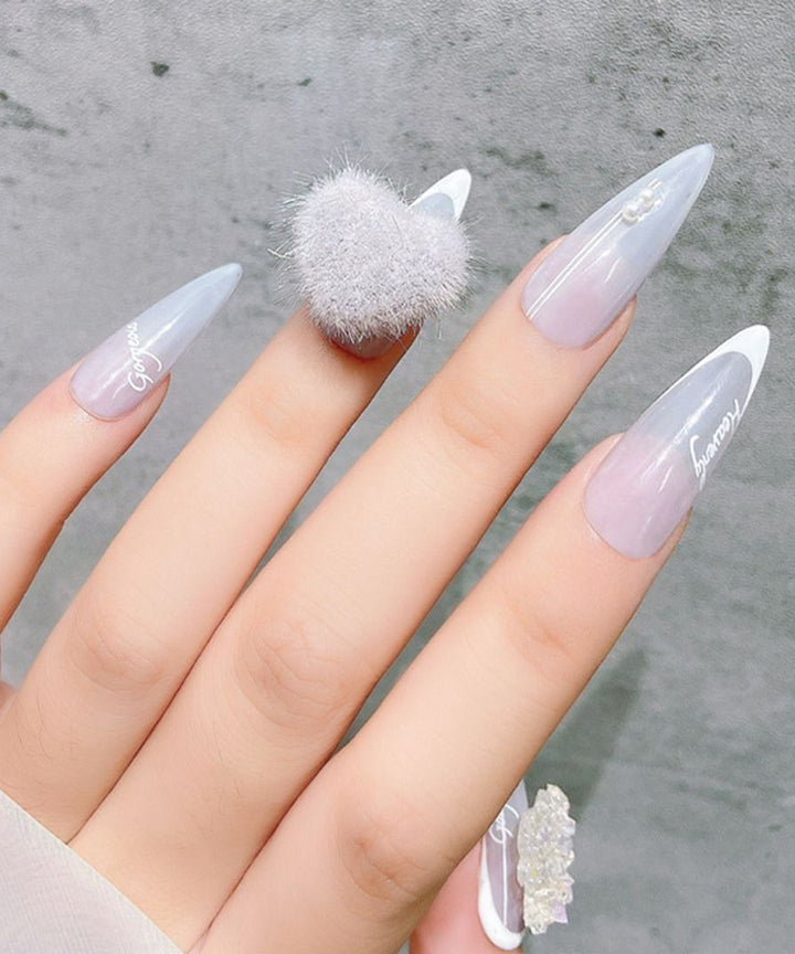 piyonna Magnetic Mink Fur Heart Parts Nail Art Maquillage Ongles Faux ongle & Sticker
