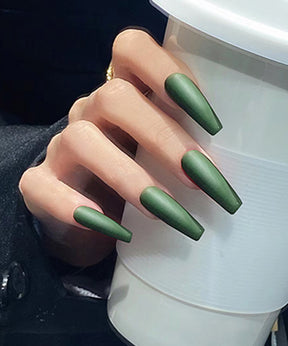 040 Ballerina Shape Green Semi-Matte