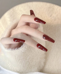 041 Ballerina Shape Deep Red