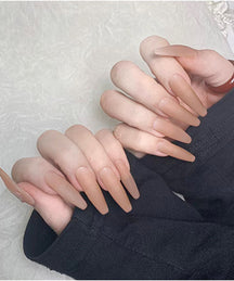 046 Ballerina Shape Rose Beige Semi-Matte