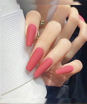 060 Ballerina Shape Flamingo Semi-Matte