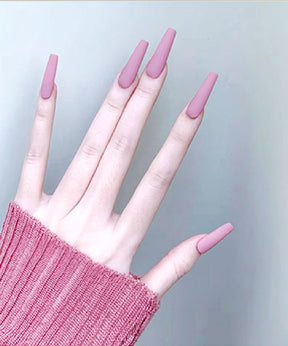 067 Ballerina Shape Pink Semi-Matte
