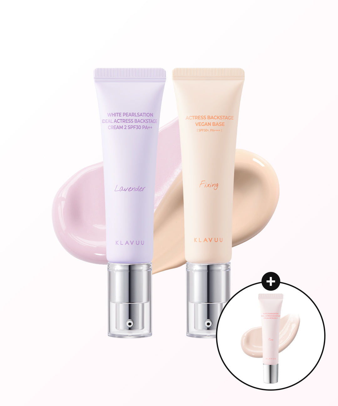 piyonna Fixing Cream 30ml + Backstage Cream 30ml + Backstage 10ml Rose Maquillage Teint Cushion