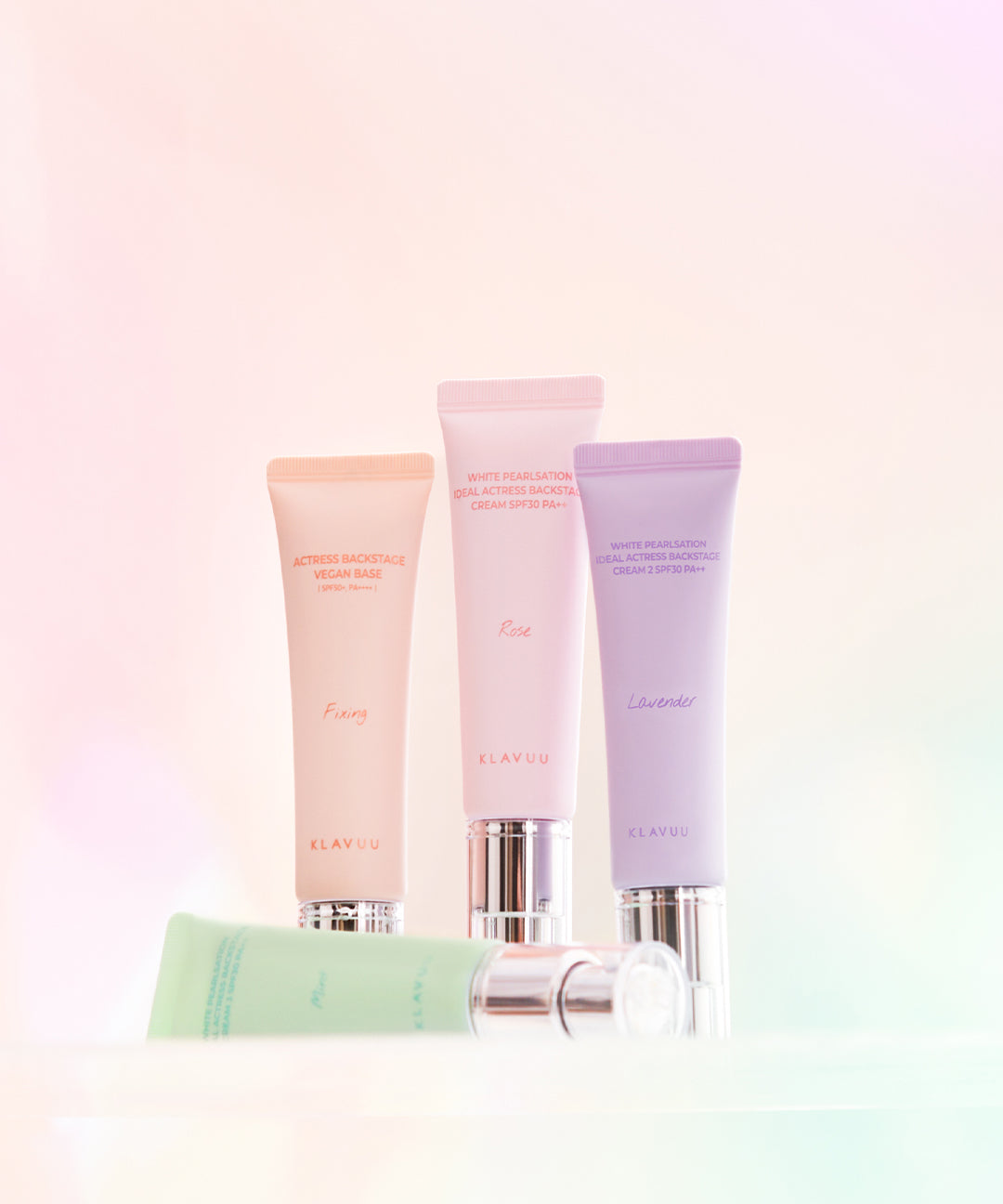 piyonna Fixing Cream 30ml + Backstage Cream 30ml + Backstage 10ml Rose Maquillage Teint Cushion