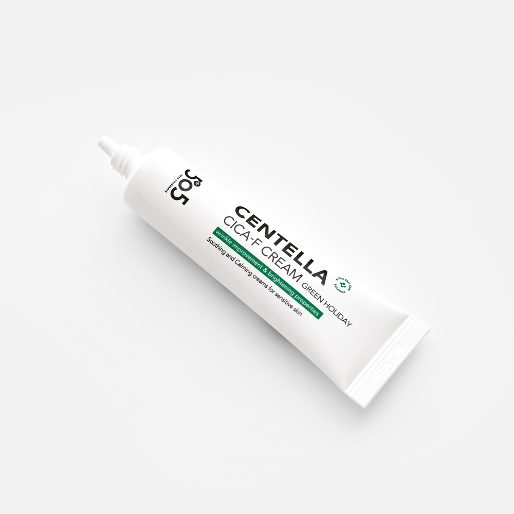 piyonna Doctor505 Centella Cica F Cream Green Holiday Soins visage Crème