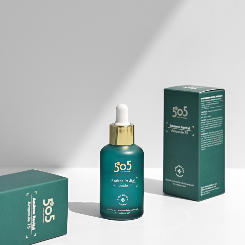 piyonna Doctor505 Azulene Revital Ampoule 75 50ml Face Care Serum