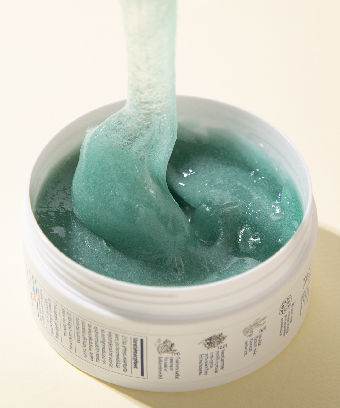 piyonna Saunan Heating Salt Mask 90g Masque Masque à rincer