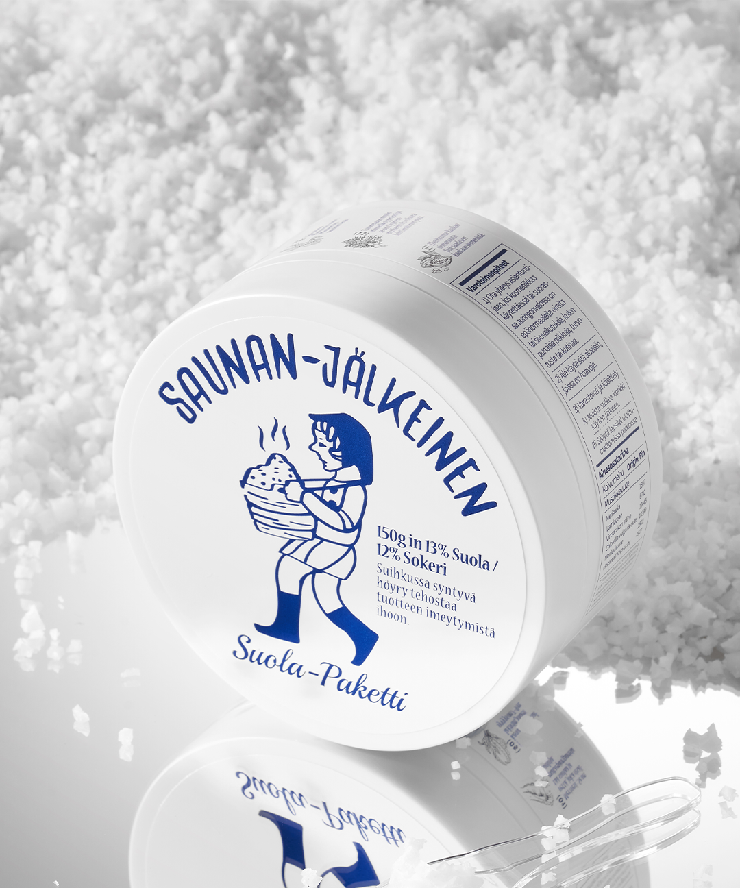 piyonna Saunan Heating Salt Mask 90g Masque Masque à rincer