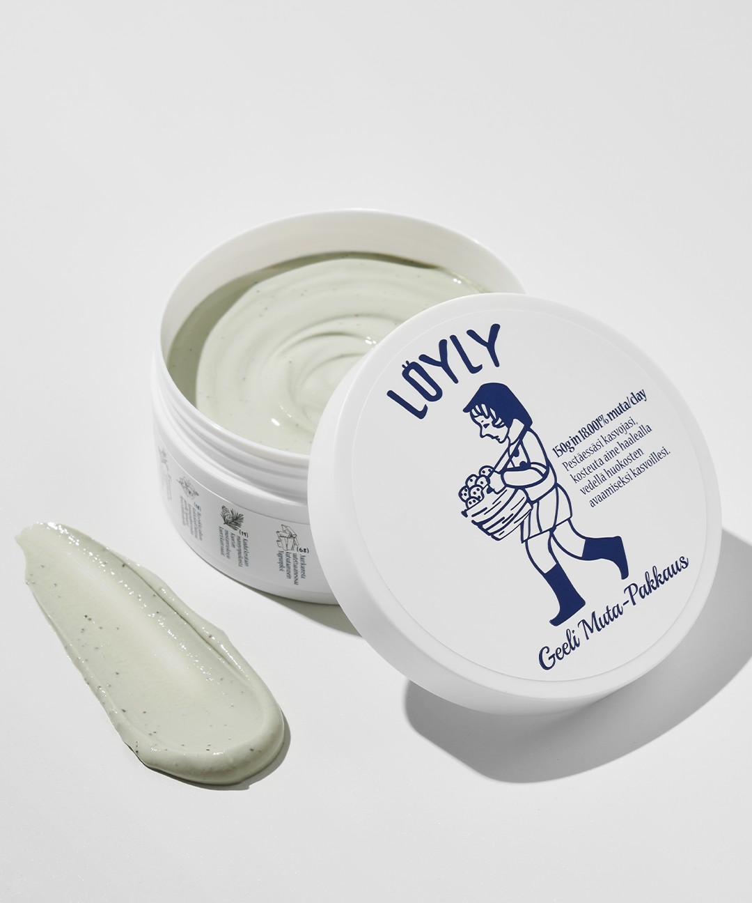 piyonna Loyly Green-mud Collagen Mask 150g Masque Masque à rincer