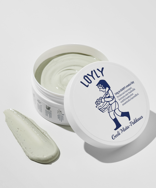 piyonna Loyly Green-mud Collagen Mask 150g Face Mask Wash Off Mask