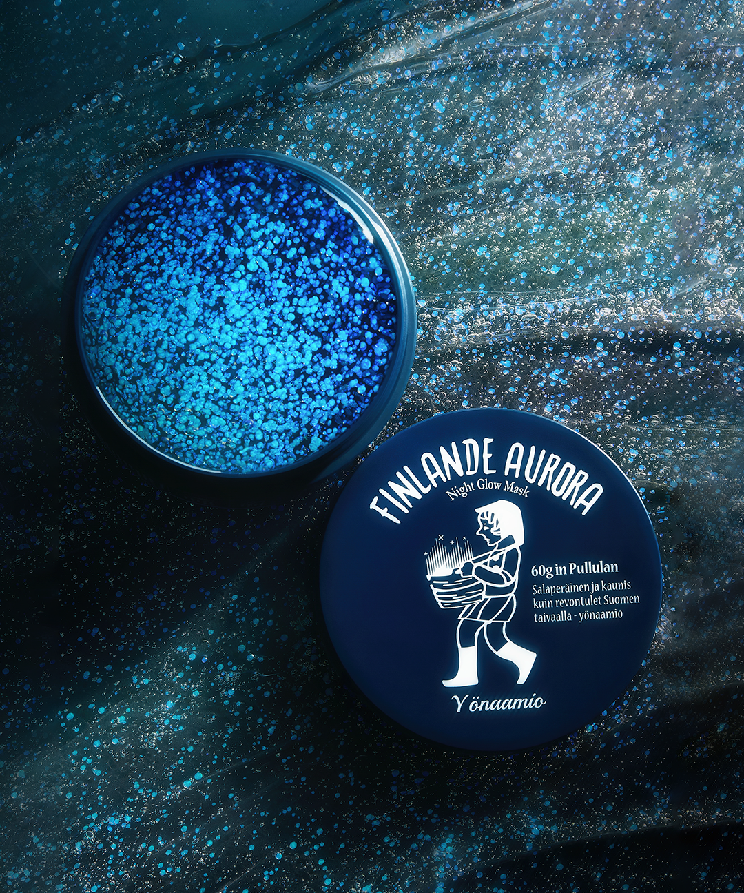 piyonna Finlande Aurora Night Glow Mask 60g Masque Masque de nuit