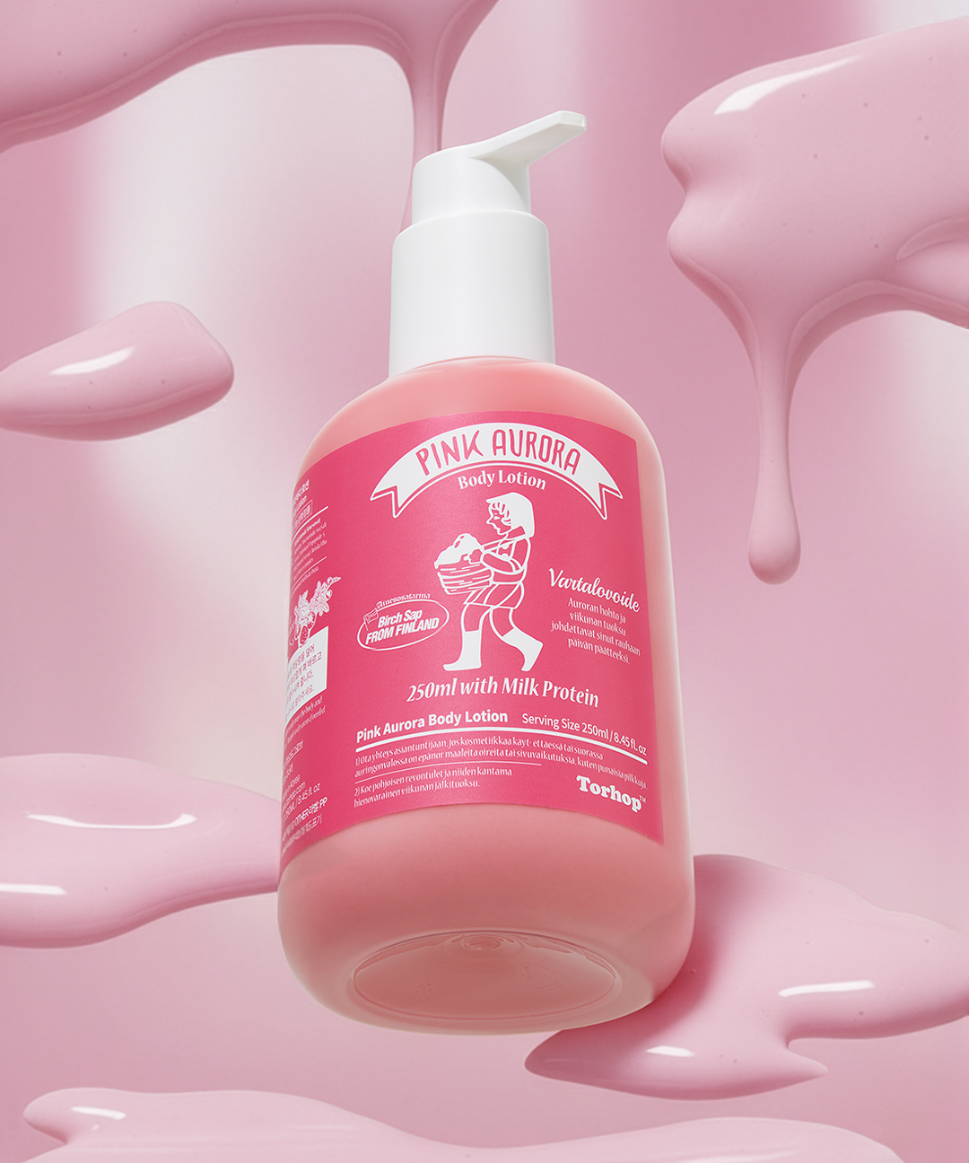 piyonna Pink Aurora Body Lotion 250ml Cheveux & Soins corps Soin du corps Lait corps