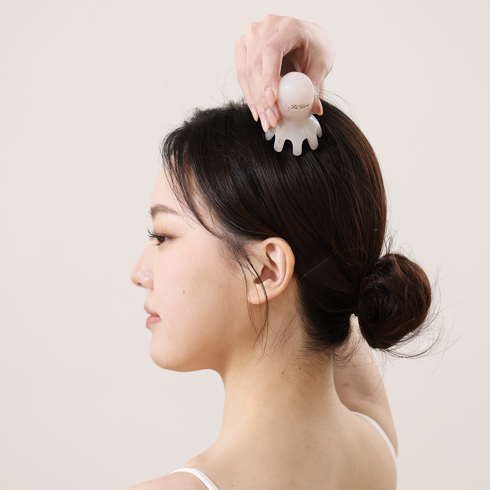piyonna J.Eclair Octopus Scalp Gua Sha Massage Tool Makeup Beauty Tools Massage Tool