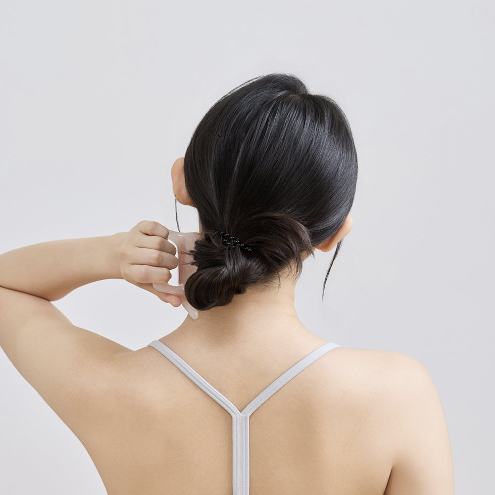 piyonna J.Eclair Line Scalp Body Gua Sha Massage Tool Maquillage Accessoires beauté Outil de massage