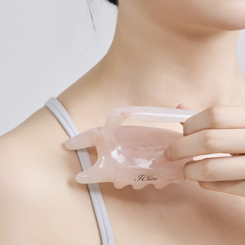 piyonna J.Eclair Line Scalp Body Gua Sha Massage Tool Maquillage Accessoires beauté Outil de massage