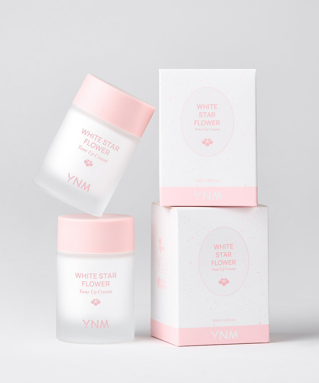 piyonna Vegan Tone Up YNM White Star Flower Tone Up Cream Maquillage Teint Crème BB & CC