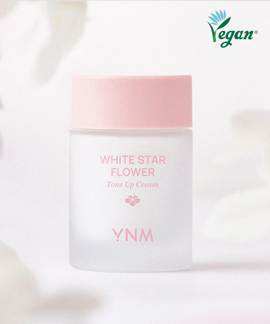 piyonna Vegan Tone Up YNM White Star Flower Tone Up Cream Maquillage Teint Crème BB & CC