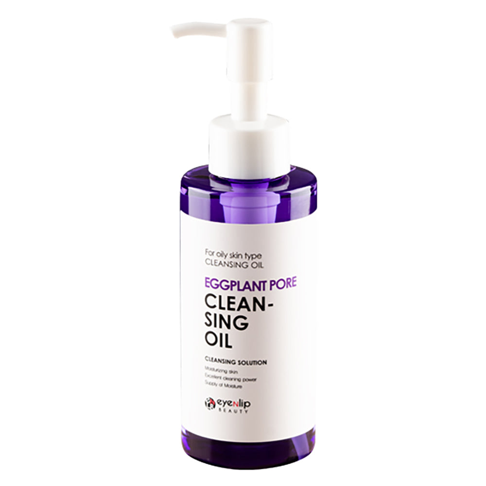 piyonna Eggplant Deep Cleansing Oil 150ml Blackhead Whitehead Sebum Rolling Oil Cleansing Soin de la peau Démaquillage Eau démaquillante