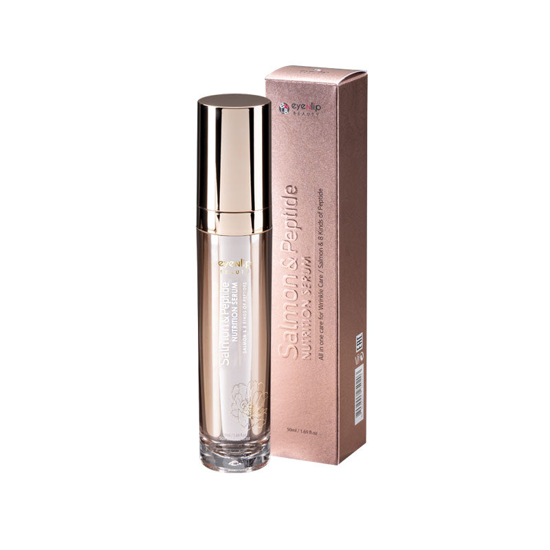 piyonna Salmon Peptide Large Capacity Serum 50ml Premium Low Irritation Mom Anti-Aging Essence Soin de la peau Lotion Sérum, Essence & Ampoule