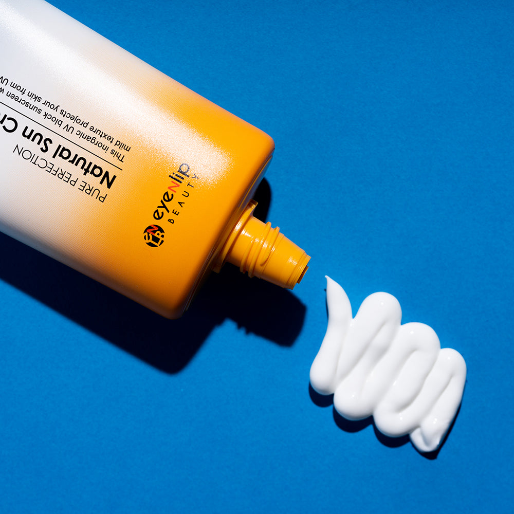 piyonna No Eye Sting Sun Cream 50ml Natural Tone Up Foundation Free SPF50 Soin de la peau Solaire Crème & Lotion solaire