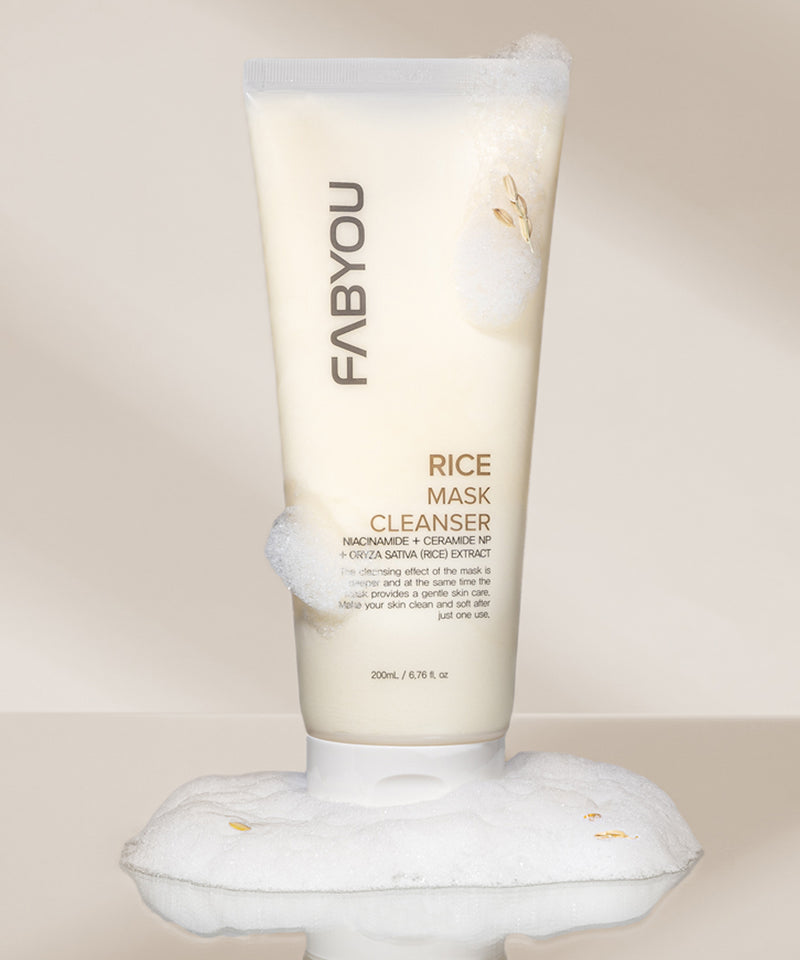 piyonna Rice Brightening Mask Pack Cleanser 200ml Large Capacity Deep Cleansing Foam Soins visage Mousse nettoyante