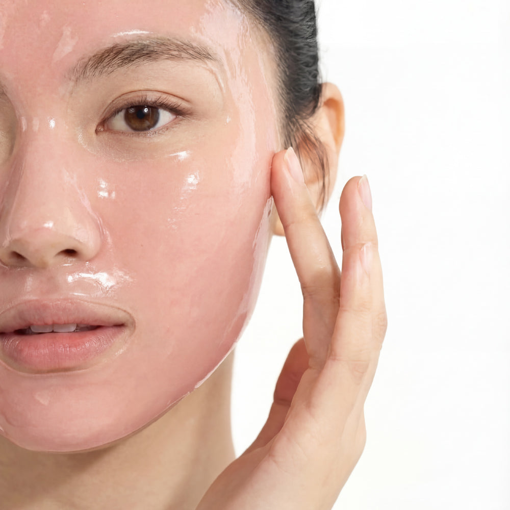 piyonna Sunnicorn Red Tomato Bakuchiol PDRN Glass Wrapping Mask with Brush Face Mask Peel Off Mask