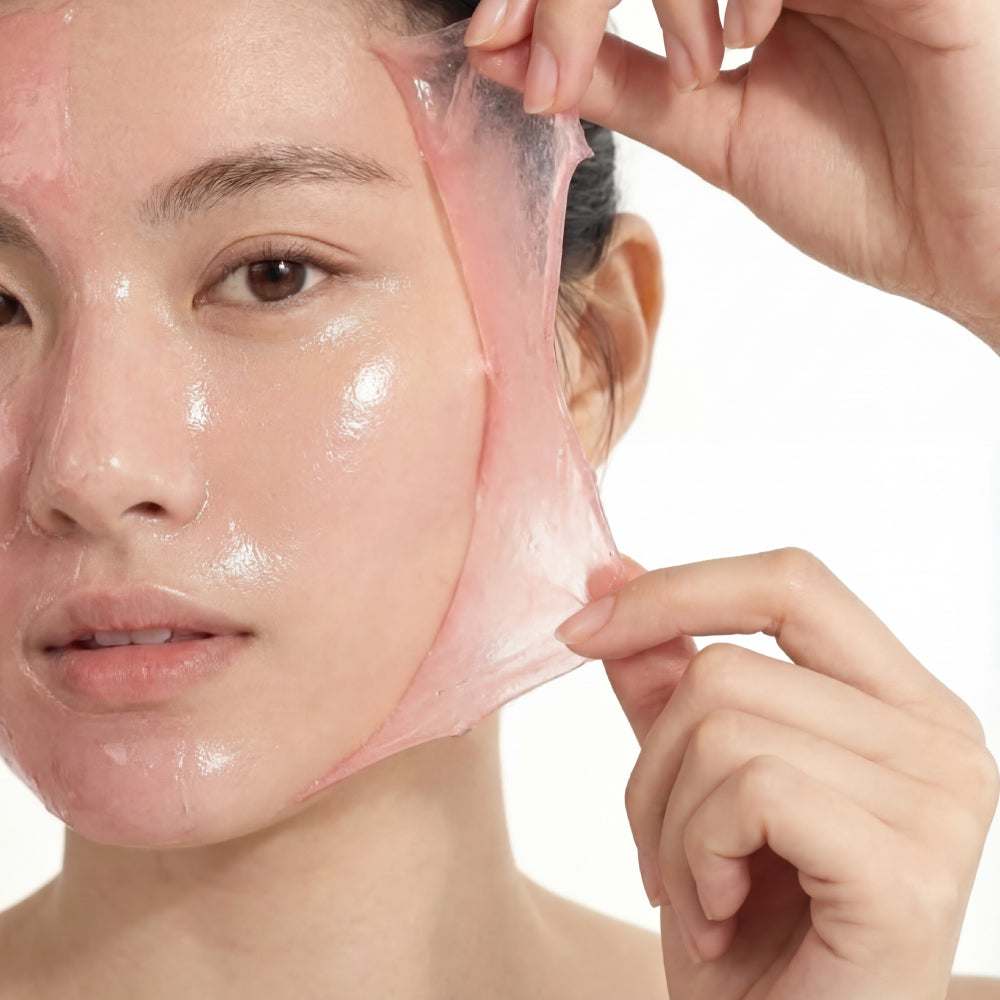 piyonna Sunnicorn Red Tomato Bakuchiol PDRN Glass Wrapping Mask with Brush Face Mask Peel Off Mask