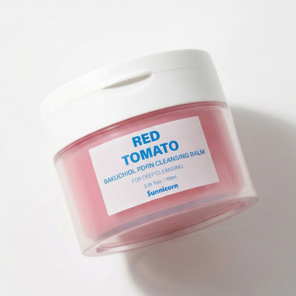 piyonna Sunnycon Red Tomato Bakuchiol PDRN Cleansing Balm Face Care Cleanser Cleansing Oil