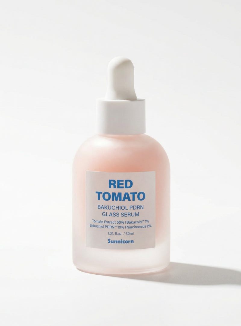 piyonna Sunnycon Red Tomato Bakuchiol PDRN Glass Serum 30ml Soins visage Sérum