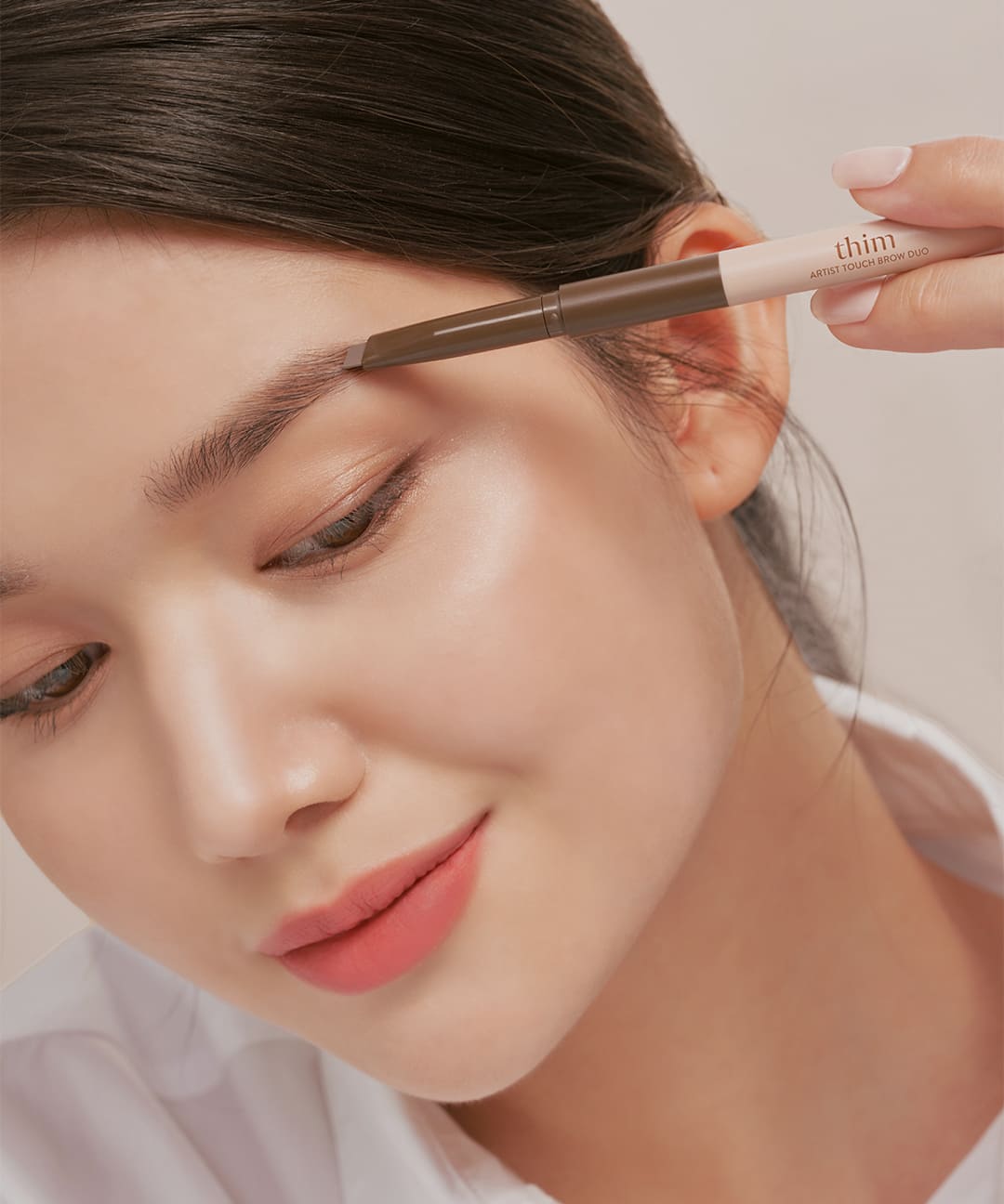 piyonna Thim Artist Touch Brow Duo 0.2g / 0.4g Makeup Eye Makeup Eyebrow