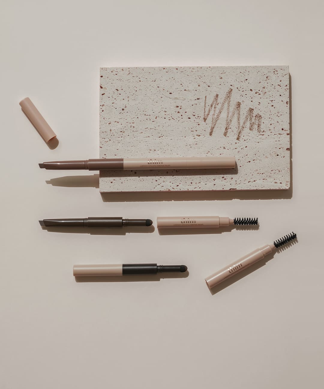 piyonna Thim Artist Touch Brow Duo 0.2g / 0.4g Makeup Eye Makeup Eyebrow