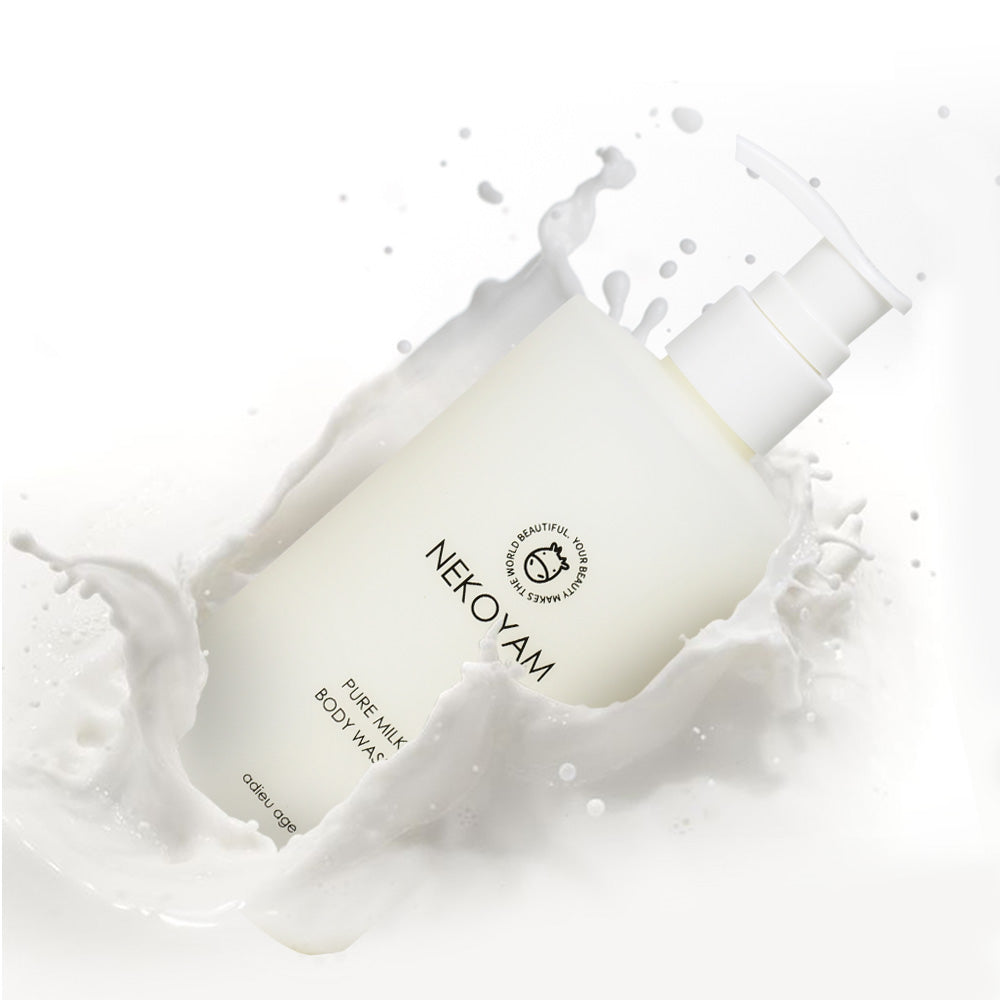 piyonna Nekoyam Milk Body Wash 3 Types 300ml Corps & Cheveux Soin du corps Gel douche