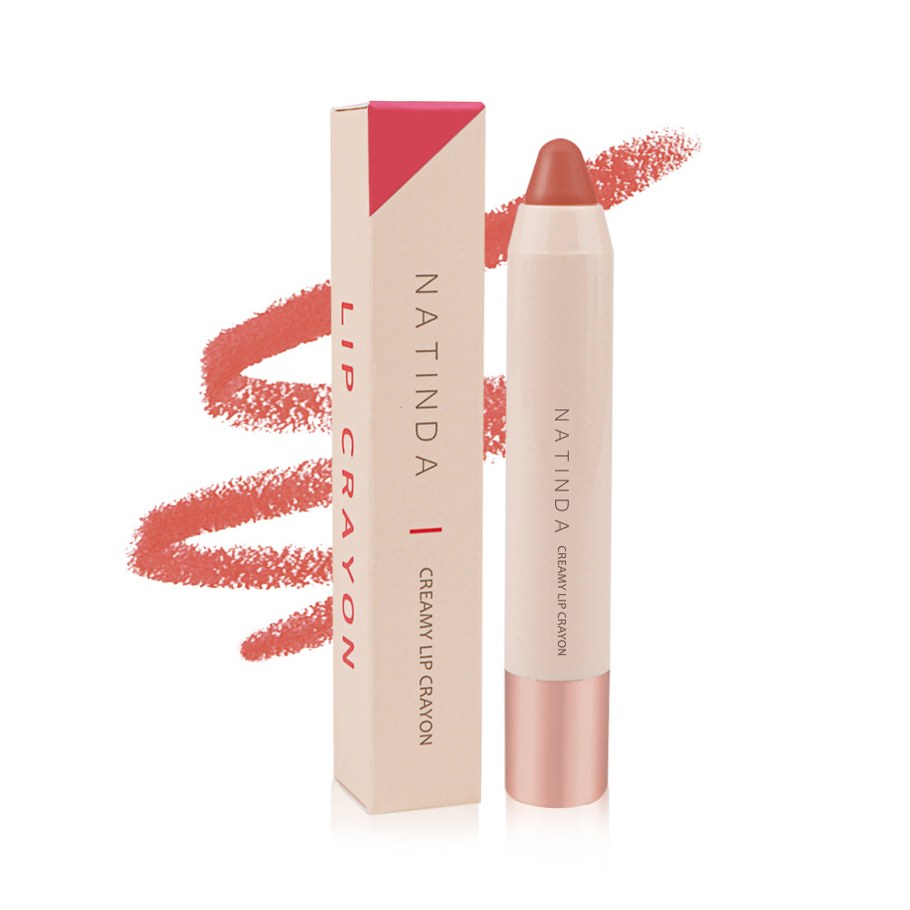 piyonna Natinda Crayon Lèvres Crémeux (10 Teintes) 3g Type Automatique Maquillage Lèvres Crayon lèvres