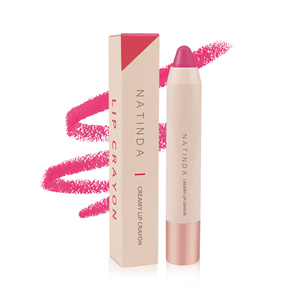 piyonna Natinda Crayon Lèvres Crémeux (10 Teintes) 3g Type Automatique Maquillage Lèvres Crayon lèvres